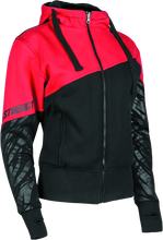 Load image into Gallery viewer, Speed and Strength Cat Outa Hell Hoody Red/Black Womens - 4XL