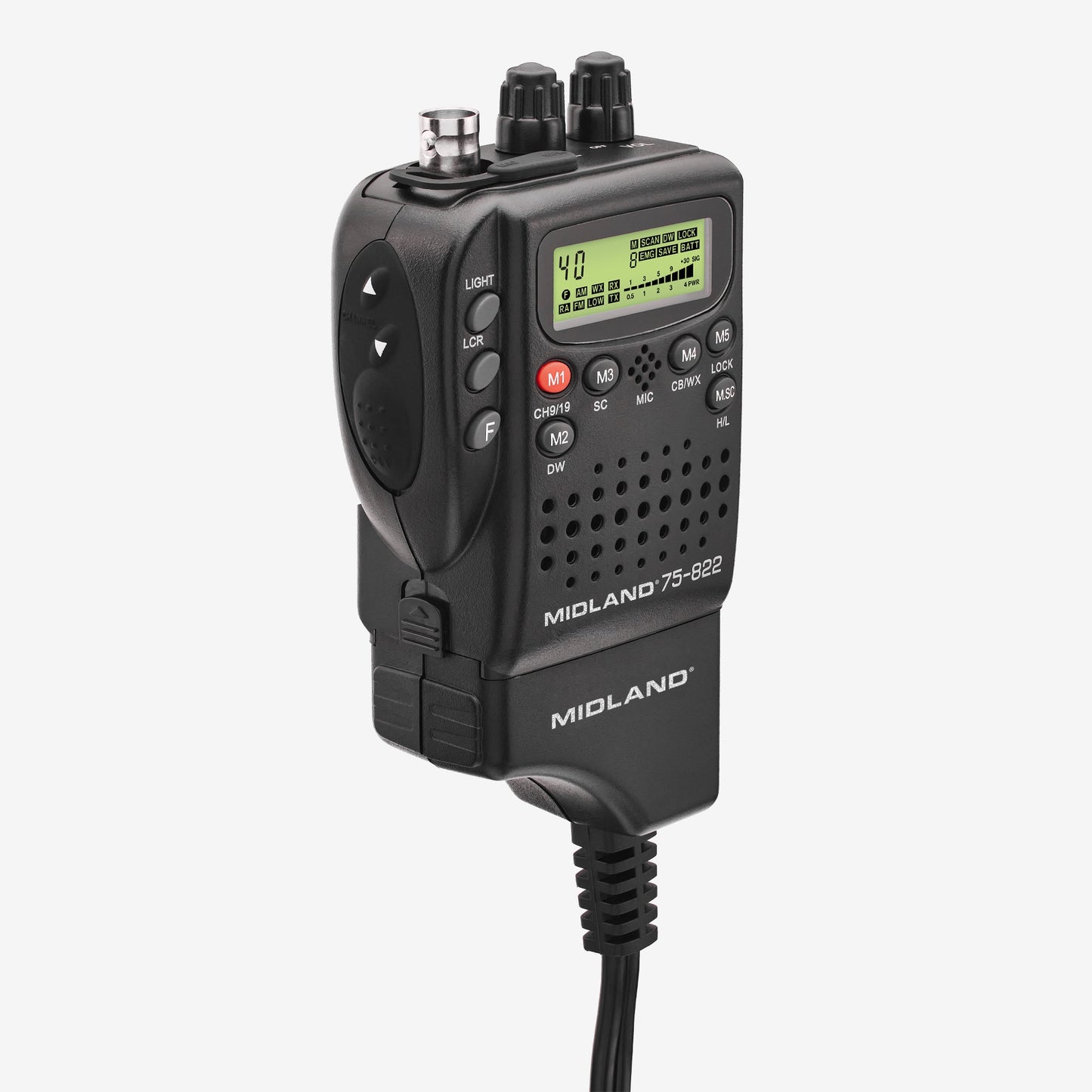 75-822 - Mobile CB Radio 4-Watt Output - 75-822