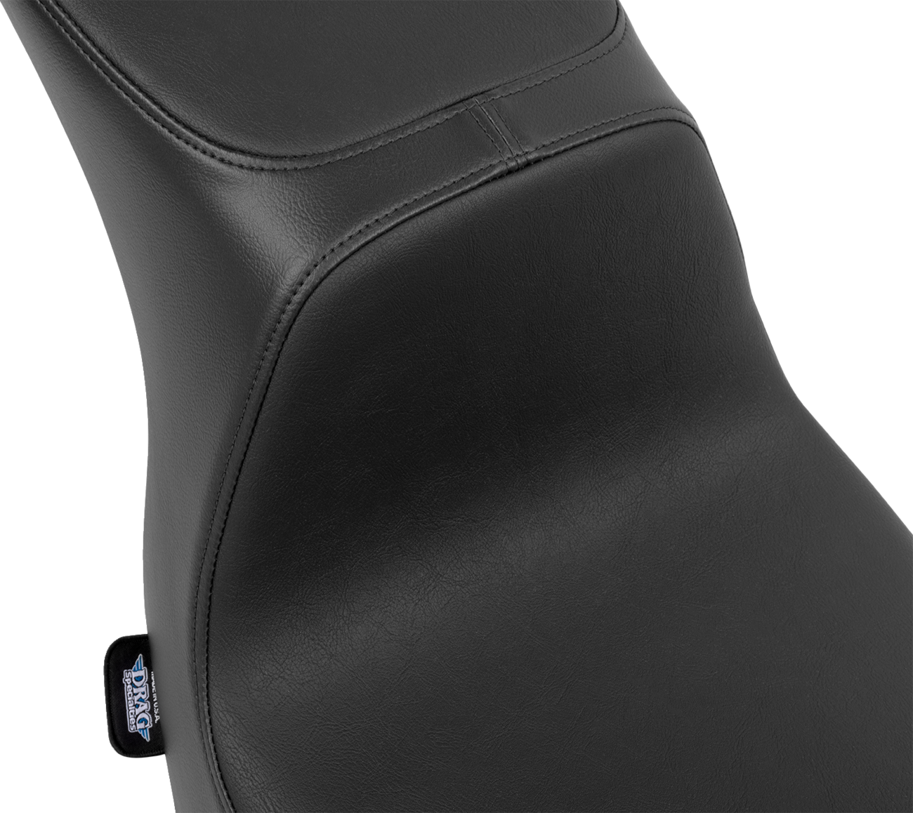 DRAG SPECIALTIES SEATS, DRAG SPECIALTIES SEATS Predator 2-Up Seat with Vinyl Cover for FLSB/FXLRS '18-'24 (Part 4688A)