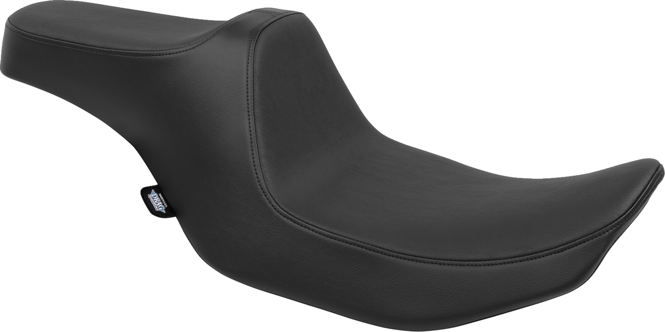 DRAG SPECIALTIES SEATS, DRAG SPECIALTIES SEATS Predator III Seat - Smooth Black for FLT/FLH 2023-2024 (Part #4686A)
