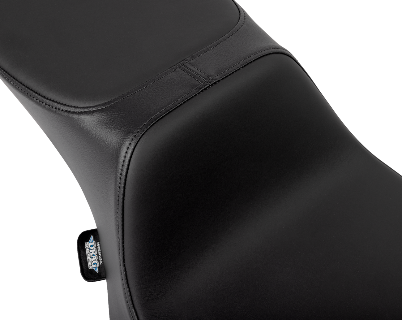 DRAG SPECIALTIES SEATS, Drag Specialties Seats Performance Predator 2-Up Seat - Extended Reach - Solar Leather for FLHX/FLTR '23-'24 (Part #4691E)