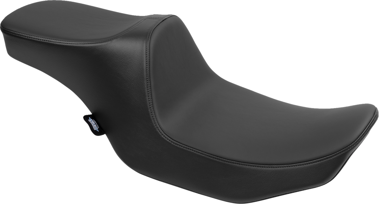 DRAG SPECIALTIES SEATS, Drag Specialties Seats Predator III 2-Up Seat with Vinyl and Solar Leather for Harley FLT/FLH 2023-2024 - Part 4690E