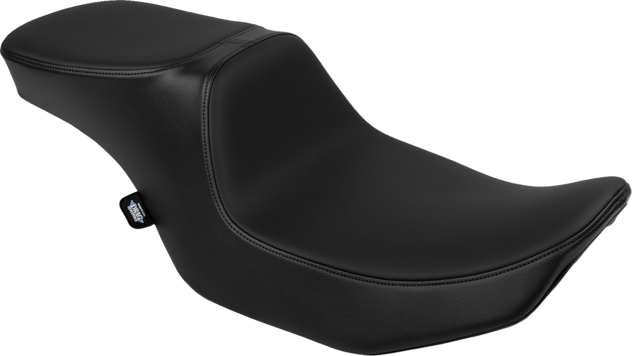 DRAG SPECIALTIES SEATS, DRAG SPECIALTIES SEATS Predator 2-Up Seat for FLT/FLH 2023-2024 - Solar Leather, Smooth Finish, Part 4692E