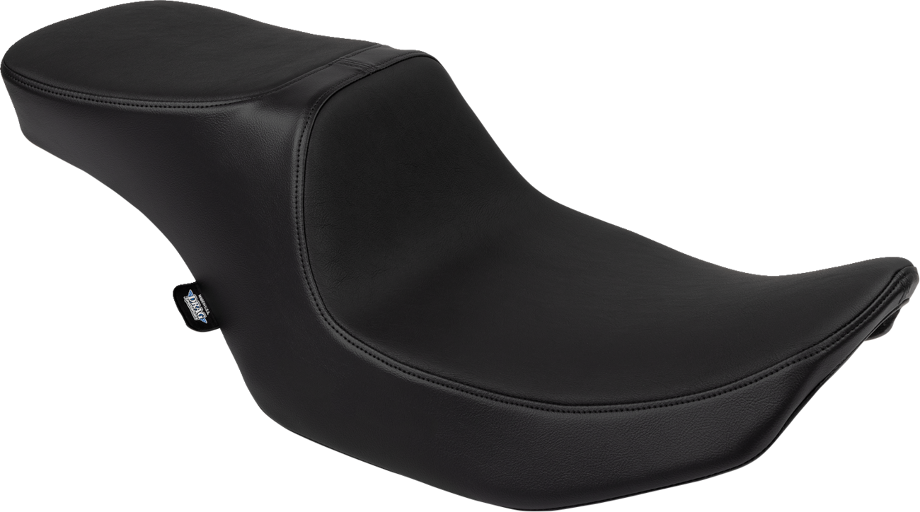 DRAG SPECIALTIES SEATS, DRAG SPECIALTIES SEATS Predator 2-Up Seat - Vinyl - Smooth - w/o Backrest - FLTR/FLHX '23-'24 4692A