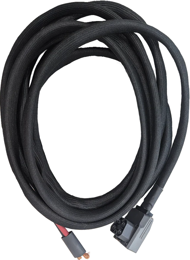 EcoFlow 48v Air Conditioner Cable for EcoFlow Power Kits (4-Post to Bare Wire, 20 Foot)