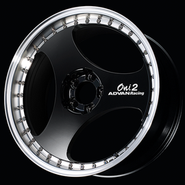 Advan ONI2 Progressive 20x10.5 / +32 Off / 5x112 / 66.5mm Bore / Machining and Racing Gloss Black