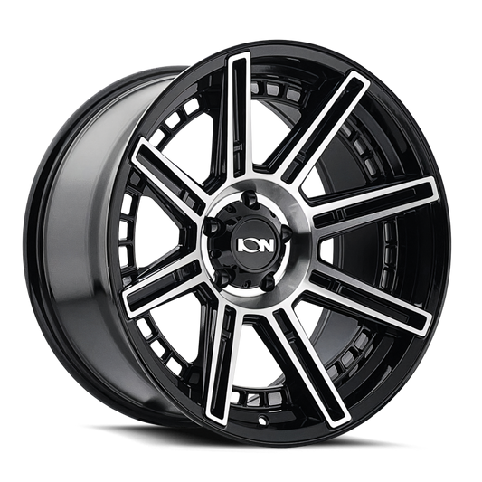 ION Type 149 20x9 / 6x139.7 BP / -12mm Offset / 106.1mm Hub Black/Machined Wheel