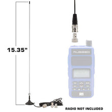 Load image into Gallery viewer, Rugged Radios Magnetic Mount Dual Band Antenna for Rugged Handheld Radios R1 RDH-X V3 RDH-16 RH-5R