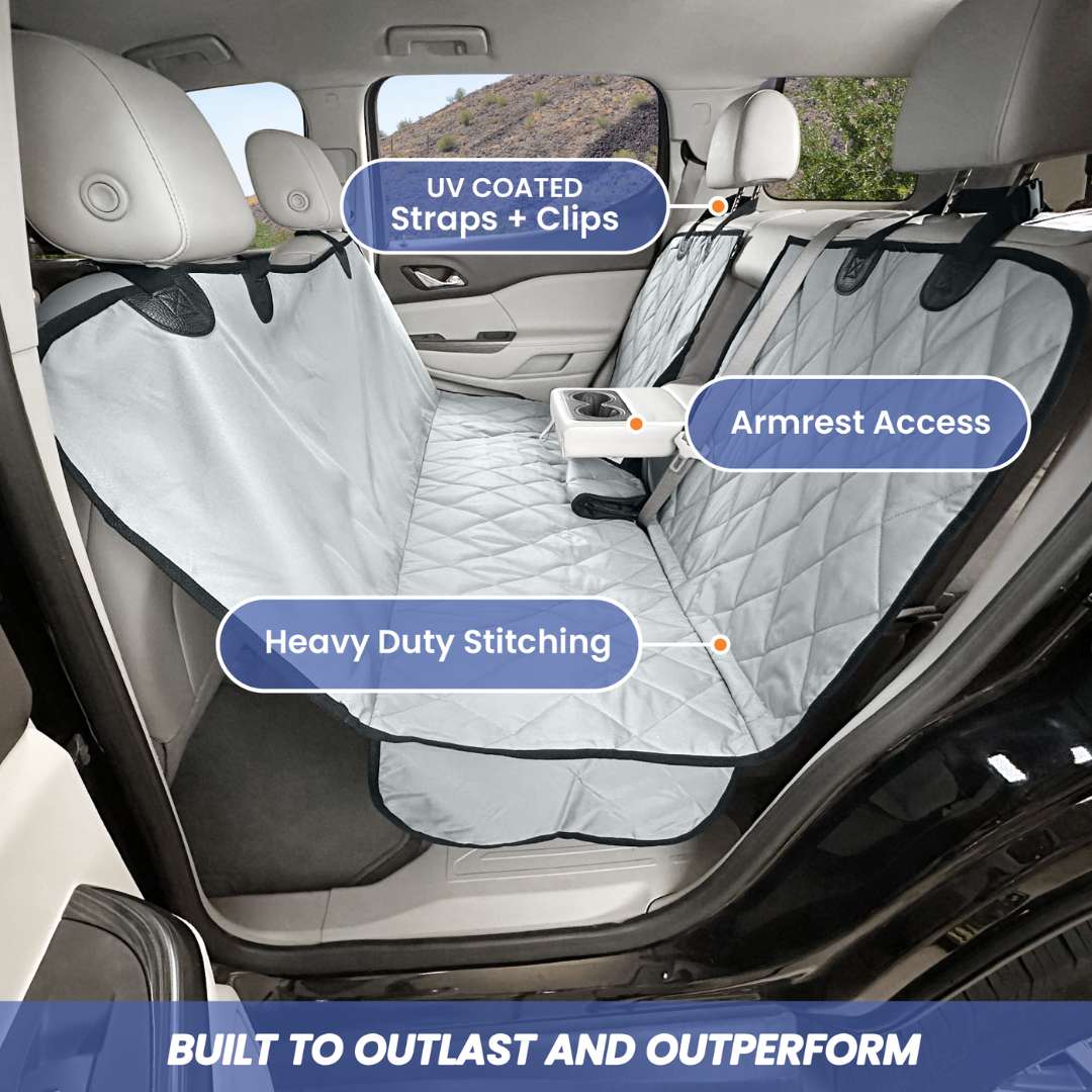 Rear Seat Cover for Fold Down Seats with Hammock - XL
