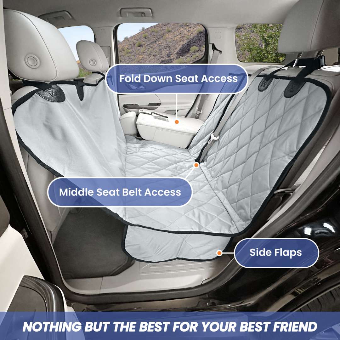 Rear Seat Cover for Fold Down Seats with Hammock - Regular