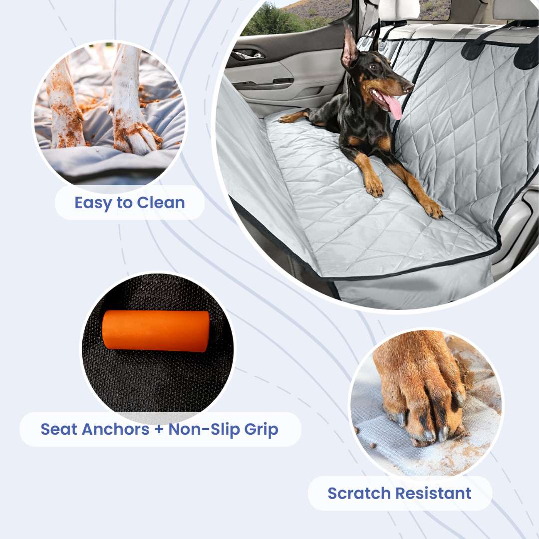 Rear Seat Cover for Fold Down Seats with Hammock - Regular