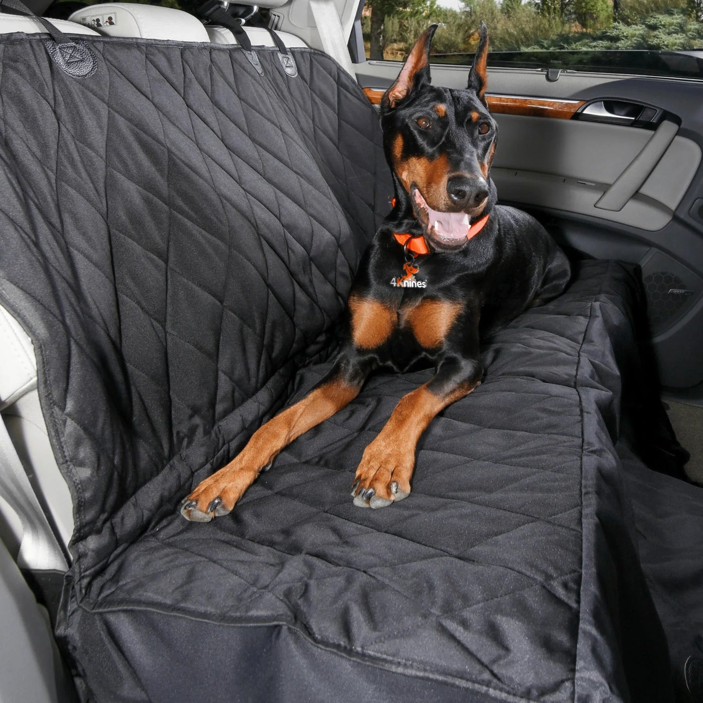 Dog Rear Seat Cover with Hammock - Regular