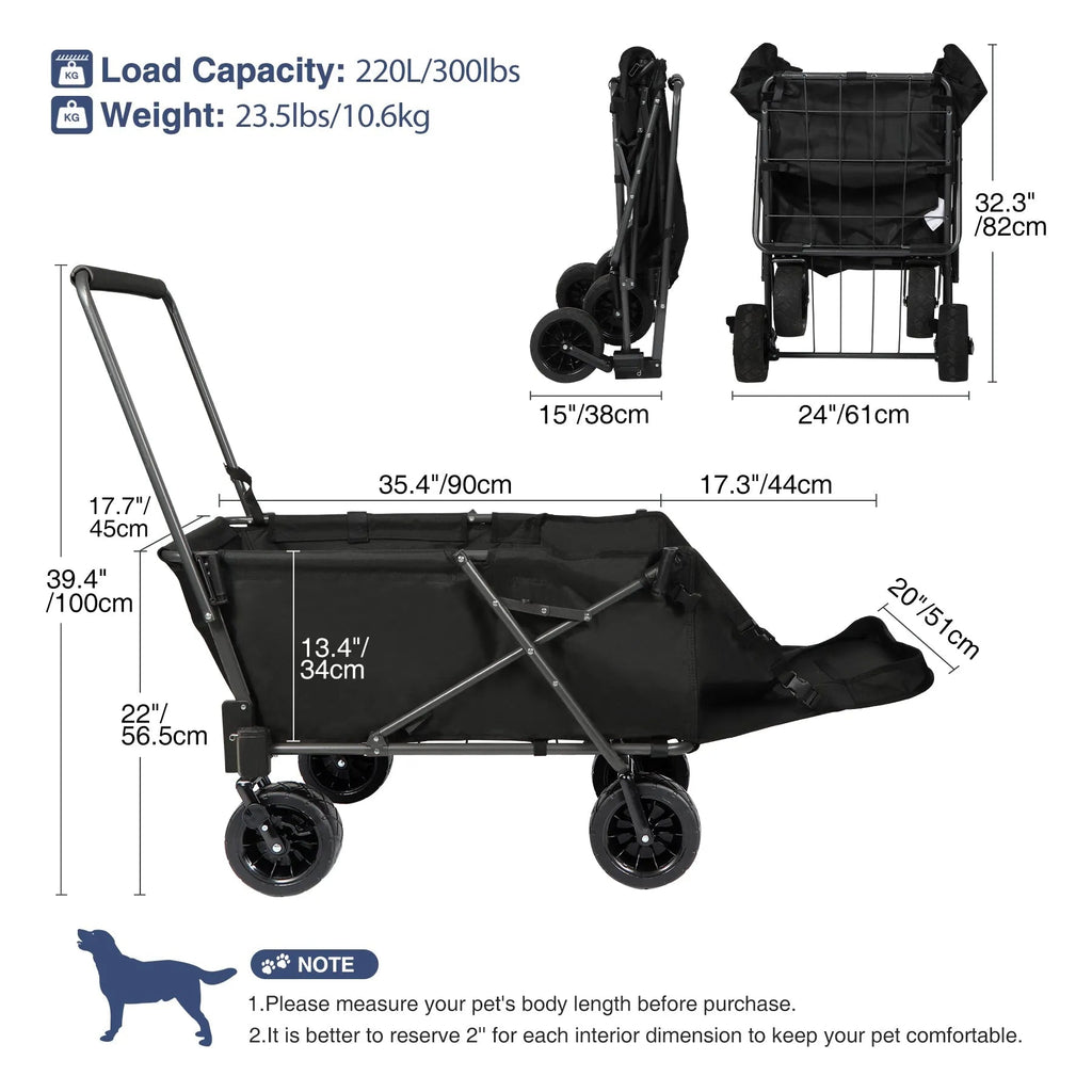 Dog Wagon for Large Dogs