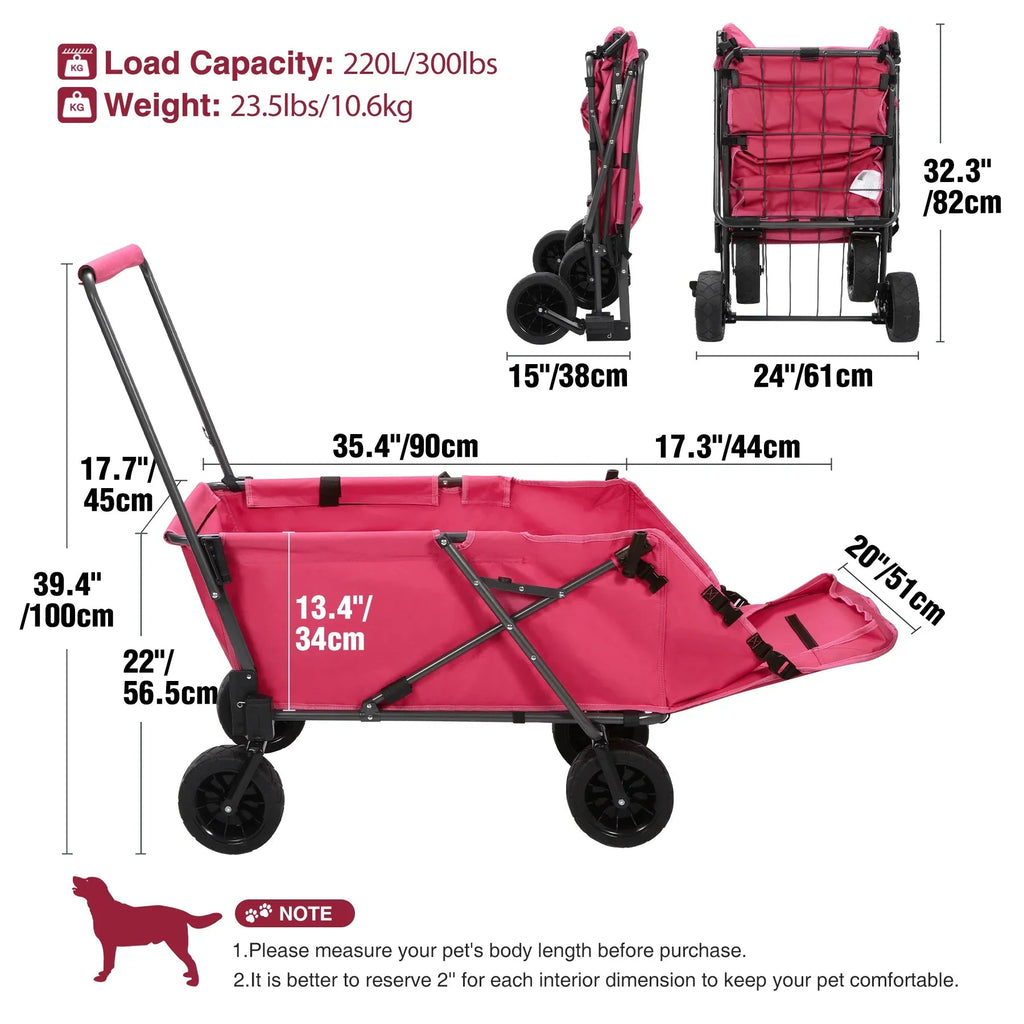 Dog Wagon for Large Dogs