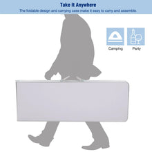 Load image into Gallery viewer, Portable Bar Table for Events  with Double Layer