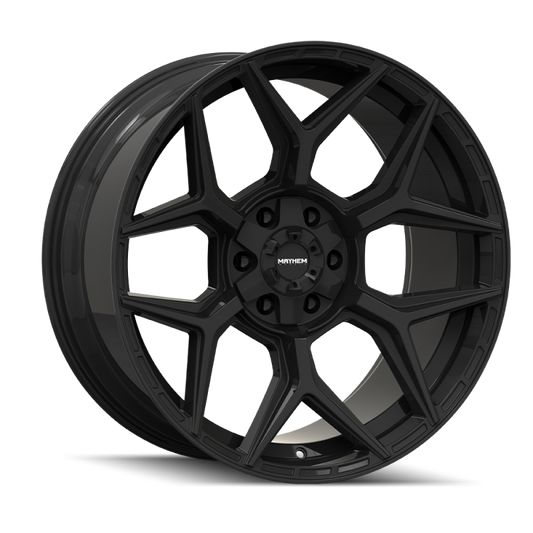 Mayhem Vanquish 8119 20X9 / 6x135/6x139.7 / 0mm Offset / 106.1mm  Hub - Gloss Black