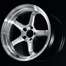 Advan GT Beyond-R 18X9.5 / +22 Offset / 5x120 BC / 72.5mm Bore / Machining and Diamond Cutting