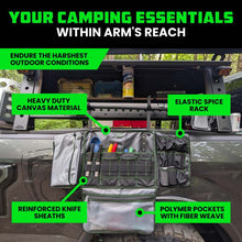 Load image into Gallery viewer, Rhino USA Camp Kitchen Organizer Bag (Black)