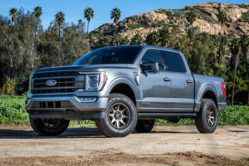 ICON 21-24 Ford F150 4WD 2.75-3.5in Stage 4 Suspension System Billet Cdcv