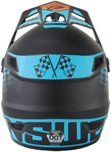 Load image into Gallery viewer, Answer AR1 Sweep Helmet Black/Astana/Hyper Orange Youth - Large