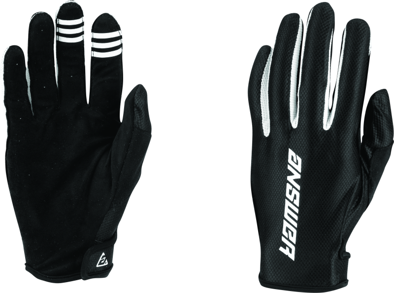 Answer Ascent Glove Black/White - Medium