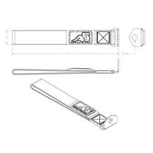 Load image into Gallery viewer, (3rd/4th GEN) Toyota 4Runner Rear Lift Gate Hatch Pull Assist Strap (DIG GREY)