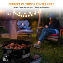Load image into Gallery viewer, Camplux Propane Fire Pit Camping Fire Bowl for Cozy Outdoor Gatherings