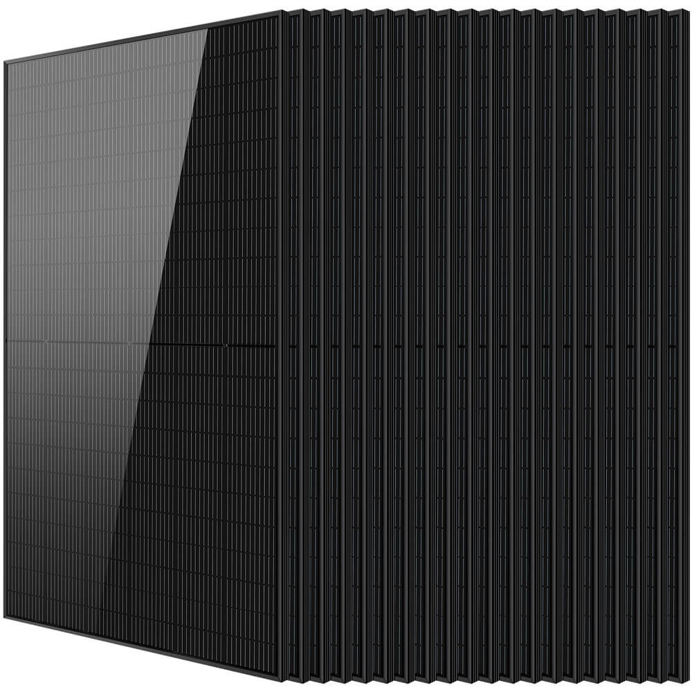 370W/ 415W/ 500W Mono Black PERC Solar Panel UL 61730 CEC Listed
