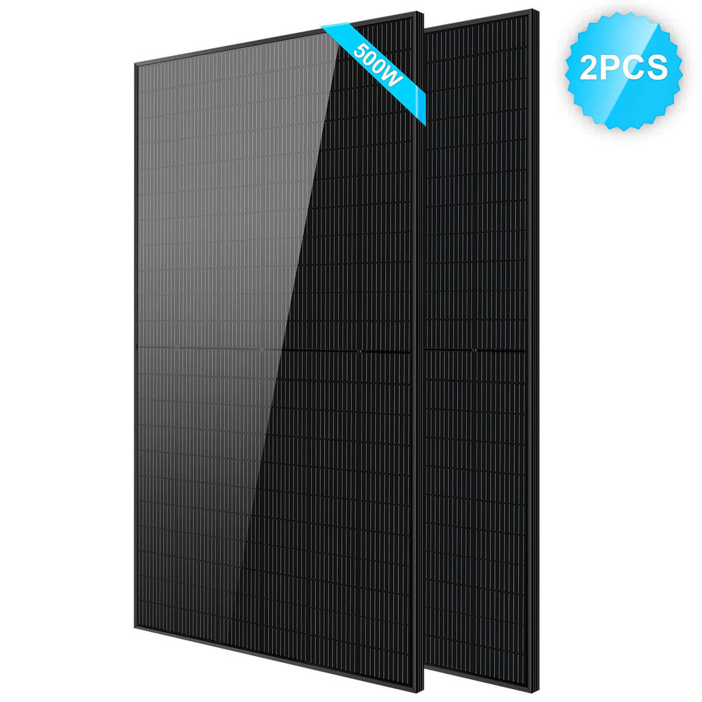 500W Mono Black PERC Solar Panel  UL61730 CEC Listed