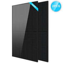 Load image into Gallery viewer, 500W Mono Black PERC Solar Panel  UL61730 CEC Listed