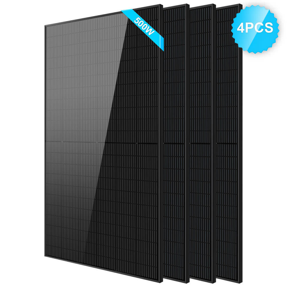 500W Mono Black PERC Solar Panel  UL61730 CEC Listed