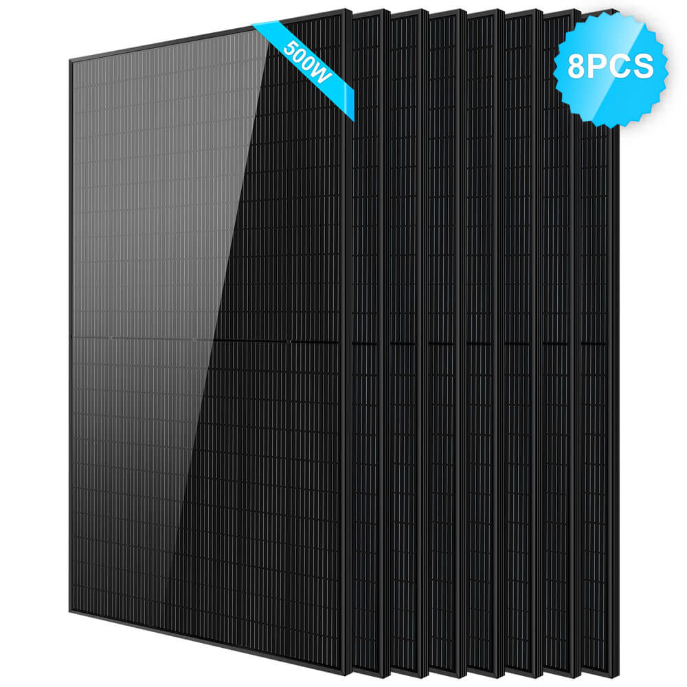 500W Mono Black PERC Solar Panel  UL61730 CEC Listed