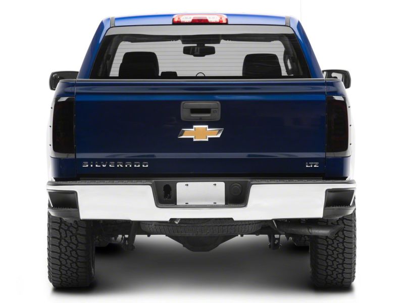 Raxiom 14-18 Chevrolet Silverado 1500 Axial Series LED Tail Lights- Blk Housing (Smoked Lens)