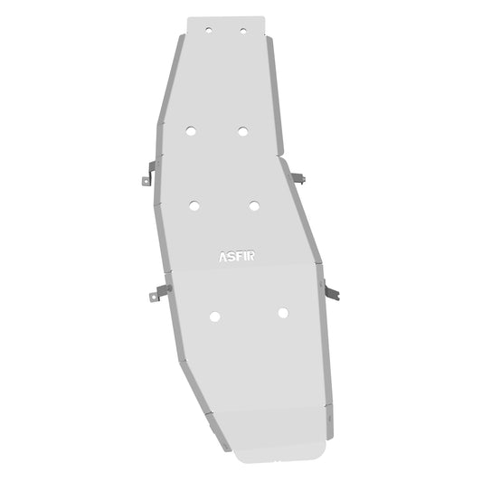 Asfir 4x4 Mitsubishi Pajero Fuel Tank Skid Plate, 4-Door, Aluminum, Bolt-On