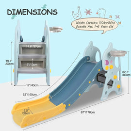 Redcamp 3 in 1 Kids Slide