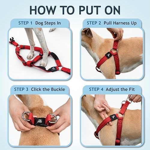 Kruz No Pull Dog Harness Heavy-Duty Pet Harness