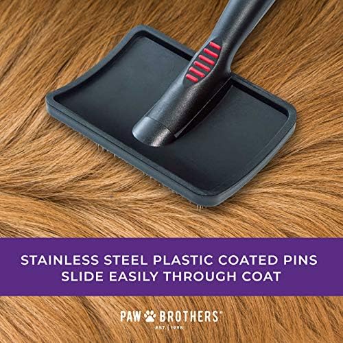 Paw Brothers Soft Pin Curved Slicker Brush
