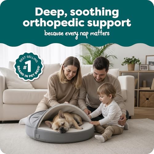 Furhaven 26" Round Orthopedic Dog Bed