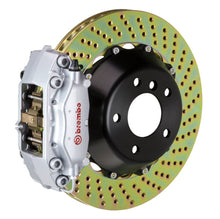 Load image into Gallery viewer, Brembo 00-03 Z8 (E52) Rear GT BBK 4 Piston Cast 345x28 2pc Rotor Drilled-Silver