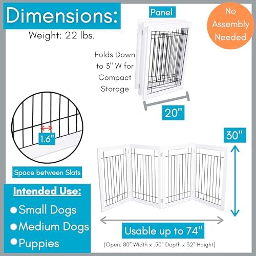 Internet's Best Traditional Wire Dog Gate