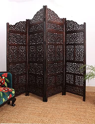 COTTON CRAFT Room Divider Wood Screen
