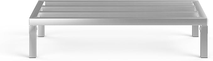 20 in X 36 in. Aquarium Stand | Industrial Style Aluminum Fish Tank Base with Open Frame Design