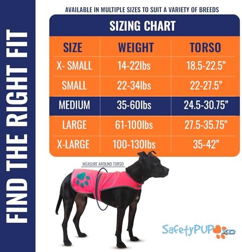 Reflective Dog Vest, Hi Vis Safety Gear