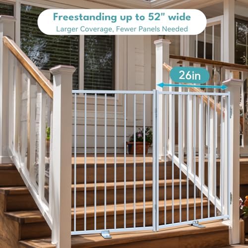 No Pawblems Freestanding Dog Gate