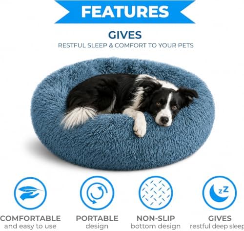Whiskers & Friends Round Dog Beds