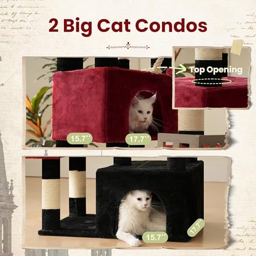 Gitelsnour Maine Coon Cat Tree, Heavy Duty Cat Tower