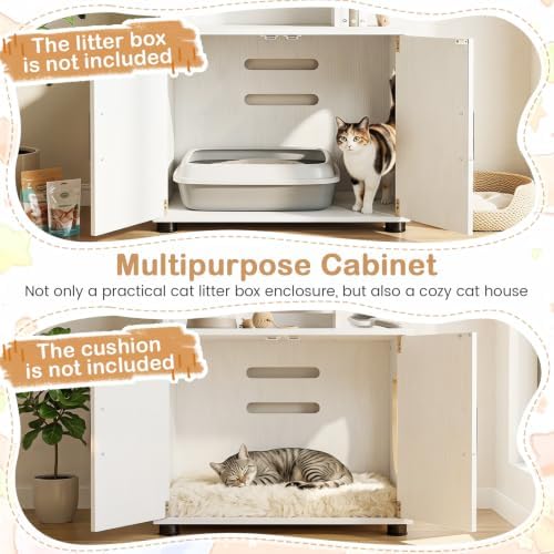 PETSITE Cat Litter Box Furniture