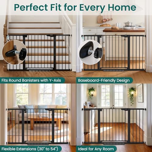 Cumbor 30-54" Extra Wide Baby Gate