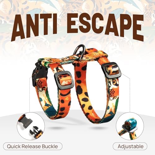 PetThem Cat Harness and Leash Set Escape Proof