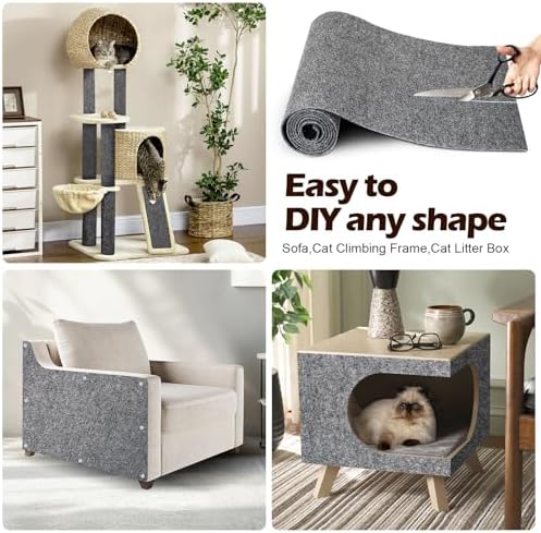 Cat Scratch Furniture Protector, 78.7"x15.8" Cat Scratch Pad